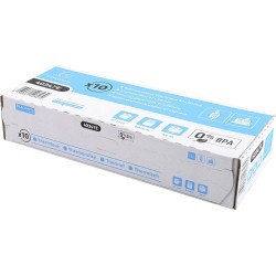 Exacompta - Réf. 40347E - Paquet de 10 bobines pour tickets de caisse et carte bancaire 57x60 mm - 1 pli thermique 55g/m² sans B