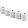Exacompta - Réf. 40347E - Paquet de 10 bobines pour tickets de caisse et carte bancaire 57x60 mm - 1 pli thermique 55g/m² sans B