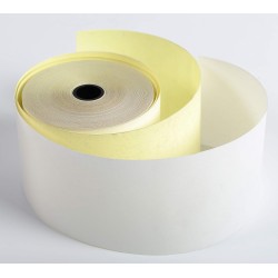 Exacompta - Réf. 40347E - Paquet de 10 bobines pour tickets de caisse et carte bancaire 57x60 mm - 1 pli thermique 55g/m² sans B