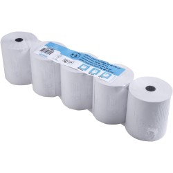 Bobines pour tickets de caisse 80x80x12x75 - 1 pli thermique 55g/m