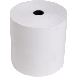 Exacompta - Réf. 43807E - Lot de 5 bobines pour tickets de caisse - largeur 80 mm x diamètre 72 mm - mandrin 12 mm - 1 pli therm