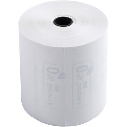 Exacompta - Réf. 43816E - Lot de 10 bobines pour tickets de caisse - largeur 80 mm x diamètre 72 mm - mandrin 12 mm - 1 pli ther