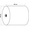 Exacompta - Réf. 43816E - Lot de 10 bobines pour tickets de caisse - largeur 80 mm x diamètre 72 mm - mandrin 12 mm - 1 pli ther