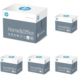 HP Home and Office - Papier Multifonction Blanc 80 g/m² A4 - Carton de 5 x 500 Feuilles (Lot de 5)