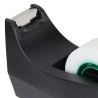 Scotch Distributeur de Ruban Adhésif Rechargeable C38, Noir - Idéal pour l'École, la Maison et le Bure