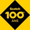Dévidoir de ruban adhésif Scotch Chaussure noire + ruban invisible Scotch Magic, 1 rouleau, 19 mm x 8,89 m