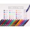 PILOT - Pochette de 15 FriXion Ball 07 - Stylo Effaçable à Encre Thermosensible - Stylo Roller Rechargeable - Couleurs Assorties