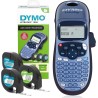 Dymo LetraTag LT-100H Kit de base avec étiqueteuse | Étiqueteuse portative | avec ruban pour étiquettes plastifiées, transparent