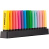 STABILO BOSS ORIGINAL - Surligneur - Set de bureau x 15 Surligneur fluo et pastel assortis