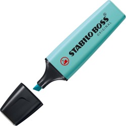 STABILO BOSS ORIGINAL Pastel - Surligneur - Set de bureau x 15 surligneurs Pastel
