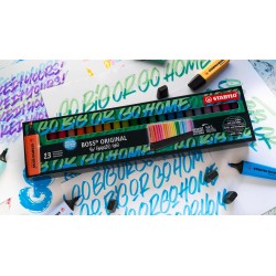 STABILO BOSS ORIGINAL - Surligneur - Set de bureau de 23 Surligneurs Pastel et Fluo, Edition limitée by Snooze One