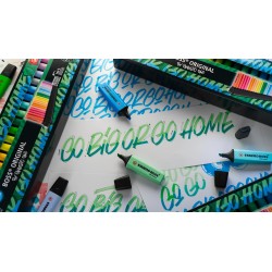 STABILO BOSS ORIGINAL - Surligneur - Set de bureau de 23 Surligneurs Pastel et Fluo, Edition limitée by Snooze One