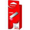 Maped Agrafes 24/6 zinguées en boite de 5000