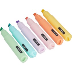 LEGAMI Teddy's Style Lot de 6 mini surligneurs
