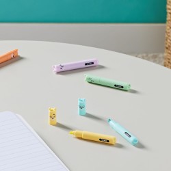 LEGAMI Teddy's Style Lot de 12 mini surligneurs