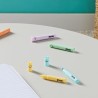 LEGAMI Teddy's Style Lot de 12 mini surligneurs