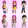 Flanliy Demon Fun Dolls Hunters, Decorative Ornaments Demon Hunters Figurine, Demon Goodies Hunters, Suitable for Hunter Fans to