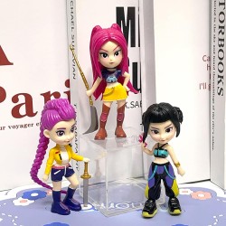 Flanliy Demon Fun Dolls Hunters, Decorative Ornaments Demon Hunters Figurine, Demon Goodies Hunters, Suitable for Hunter Fans to