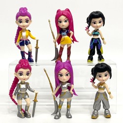 Flanliy Demon Fun Dolls Hunters, Decorative Ornaments Demon Hunters Figurine, Demon Goodies Hunters, Suitable for Hunter Fans to