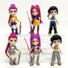 Flanliy Demon Fun Dolls Hunters, Decorative Ornaments Demon Hunters Figurine, Demon Goodies Hunters, Suitable for Hunter Fans to
