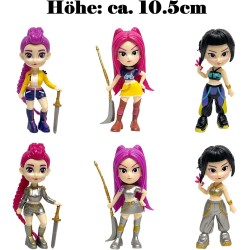 Flanliy Demon Fun Dolls Hunters, Decorative Ornaments Demon Hunters Figurine, Demon Goodies Hunters, Suitable for Hunter Fans to
