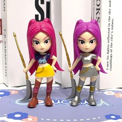 Flanliy Demon Fun Dolls Hunters, Decorative Ornaments Demon Hunters Figurine, Demon Goodies Hunters, Suitable for Hunter Fans to